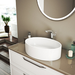 Corpa Nera Rossini/Россини  50 раковина накладная, белый