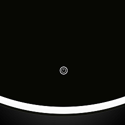 Зеркало LED VLM-3DE700-2 700x700 c сенсорным выключателем и диммером, антизапотевание, , шт