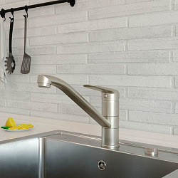 Смеситель для кухни, сатин, Male, IDDIS, MALBN00i05