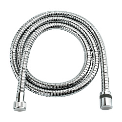 Шланг душевой 0.9 м, нерж. сталь/хром, пакет с подвесом