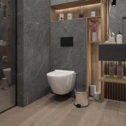 Corpa Nera Bosso S/Боссо С унитаз подвесной безободковый, торнадо, быстр.сиденье с микролифтом, белы