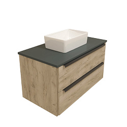 Corpa Nera Grossi/Гросси 38 раковина накладная узкая,artceramic, белый