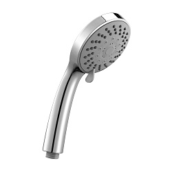 Лейка для душа, 5 режимов, Ø10х24см, хром, блистер