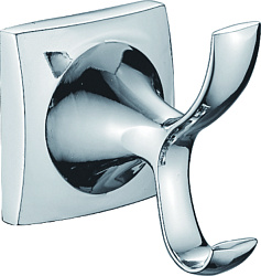 Крючок двойной, хром HB8505