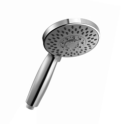 Лейка для душа, 5 режимов, Ø12х26,6см, пластик/хром, блистер