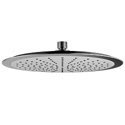 Лейка душевая верхняя, круглая, Ø30см, пластик/хром, блистер