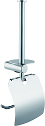 Держатель для туалетной бумаги с подставкой, хром HB8411