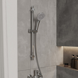 Лейка для душа, 5F, Essential, Milardo, ESS5FCRM18