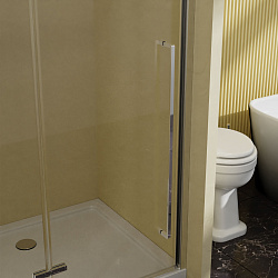 Душевая дверь Slim-N VDPH-5SN900CL, 900, хром, стекло прозрачное, , шт