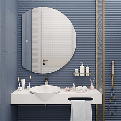 Зеркало /LED-подсветка/(100*120см)/ MOON./AQUA DE MARCO