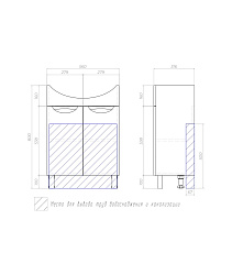 Тумба Callao 600-1 (Балтика 60)