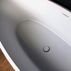 Corpa Nera Bosso/Боссо ванна акриловая отдельностоящая 170х76х58, белый матовый