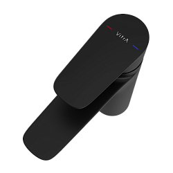 Flow Soft Смеситель для раковины,большой,черный матовый