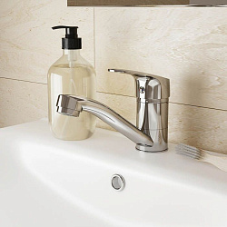 Смеситель для умывальника, Simp, Milardo, SIMSBR0M01