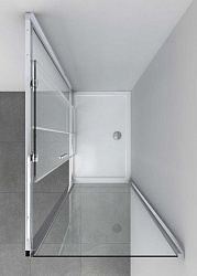 Душевой уголок Soft VSR-3SO8013CL, 1300*800, хром, стекло прозрачное, , шт