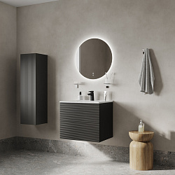 ВЫВОД Умывальник мебельный. Материал: санфарфор.  Ширина: 60 см. С отверстием под смеситель.