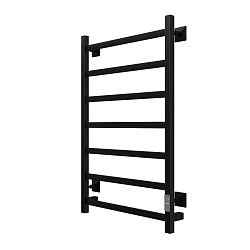 Aringa Порто полотенцесушитель лесенка электрический 80*50, черный