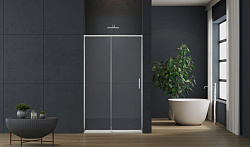 Душевая дверь Soft 2 VDS-3SO2100CL, 1000, хром, стекло прозрачное, , шт