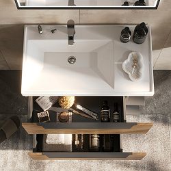 Тумба подвесная FOREST 80.2Y, орех (9080 TL)