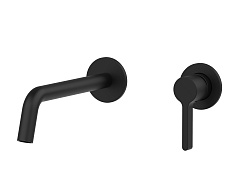 Смеситель для раковины Villa VBFW-1VL1MB встраиваемый однорычажный, черный, , шт