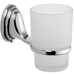 Держатель стакана матовое стекло, хром HB1506