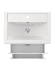 Тумба подвесная CITY 60 /2 ящ/раковина Фостер (60см)/AQUA DE MARCO