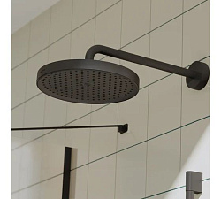 Верхний душ Pragma Nanta, матовый черный, NAN2.BBLT.016