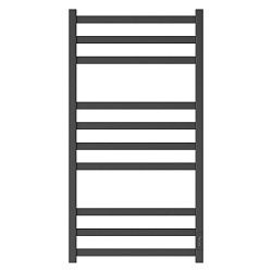 Полотенцесушитель электрический Point Меркурий PN83850B П10 500x1000, диммер справа, черный