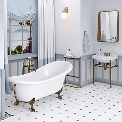 Dante ванна /Nova Gel /белая(169см*75см*56,5см) Ванны/AQUA DE MARCO