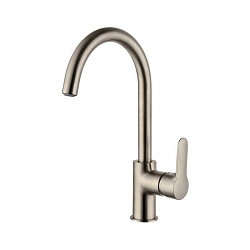 Смеситель для кухни с каналом для фильтрованной воды, сатин, Cuba,ID