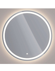 DREJA.eco Зеркало LUNO, 60*60 см, сенсорный выключатель, LED-подсветка, ф-ция антизапотевания