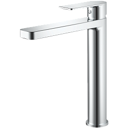 Смеситель для раковины, высокий, латунь, хром HB11617