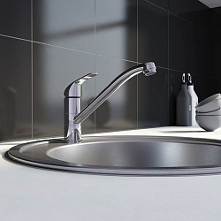 Смеситель для кухни, Meal, Milardo, M02SBR0M05