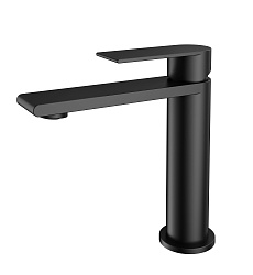 Смеситель для раковины Vogue (SS) VBF-2VS1MB однорычажный, черный матовый, , шт