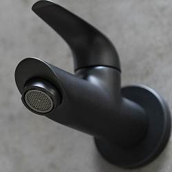 PROJECT Кран для бани, черный, LM4690BL