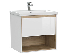 см SP-SZ-LOU-CO60/Wh Тумба под раковину подвесная LOUNA 60 для COMO 60 белый