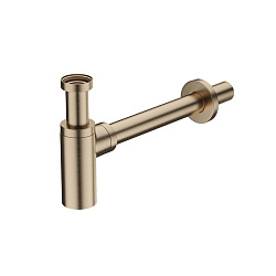 Бутылочный сифон для умывальника, бронза, Optima Home, IDDIS, OPTBR00i84