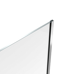 Corpa Nera Bertoni/Бертони Шторка на ванну 60х140, прозрачное стекло, профиль- хром