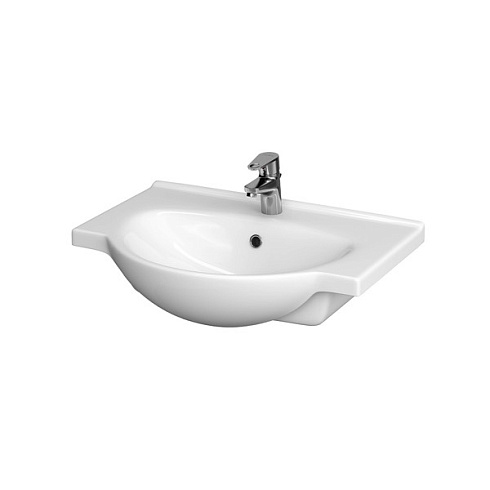 Раковина встраиваемая: NATI 60, 1 отв., белый