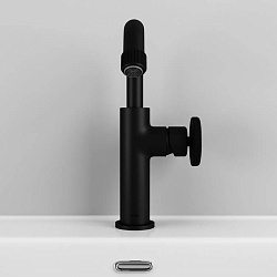 GRANGE Смеситель для умывальника, однозахватный, латунь, цвет - черный