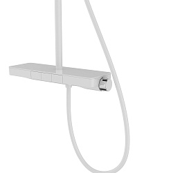 Душевая стойка Inspire VSFS-3I12TW термостатическая с изливом, 30см верх.душ, белый, , шт