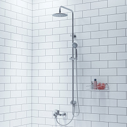 Душевой гарнитур с верхней дейкой, Milardo, 3703F24M76