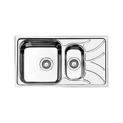 Мойка с сифоном арт. S21UPS0i84, нерж. сталь, шелк, 1 1/2, 780*440, Arro S, IDDIS, ARR78S1i77S