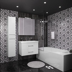 Тумба Opadiris Арабеско 80, цвет белый (под раковину Otto Bagno Vivace 80)