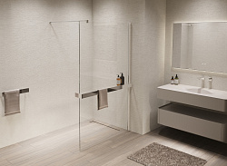 Душевая перегородка Walk-In VSW-1HR110CL, 1100*2000, хром, стекло прозрачное, , шт