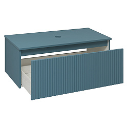 Тумба подвесная Monaco/90см/1 ящ/аквамарин/AQUA DE MARCO