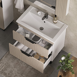 Тумба напольная Lotty 80.2Y латте (Миранда 80)