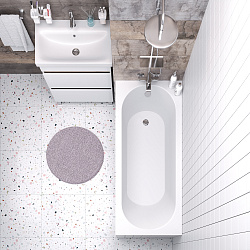 Fidji ванна /Nova Gel /белая(190см*87см*79см) Ванны/AQUA DE MARCO