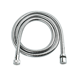 Шланг душевой 2 м, нерж. сталь/хром, блистер