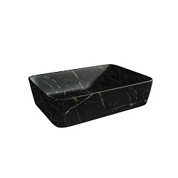 Corpa Nera Grossi/Гросси 50 раковина накладная, черный мрамор